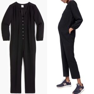 Hatch x JCrew maternity jumpsuit